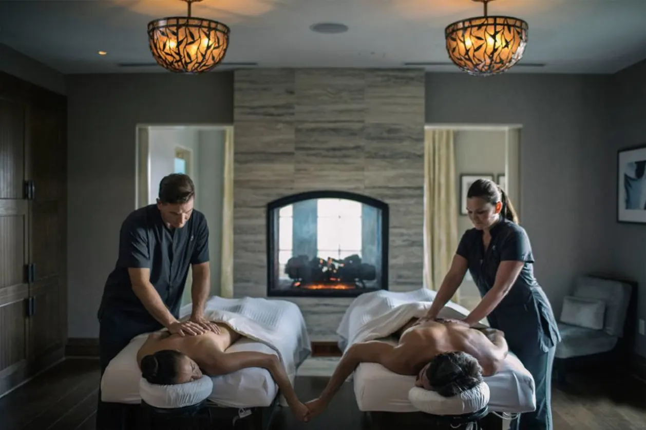 Couples massage at Salamander Resort